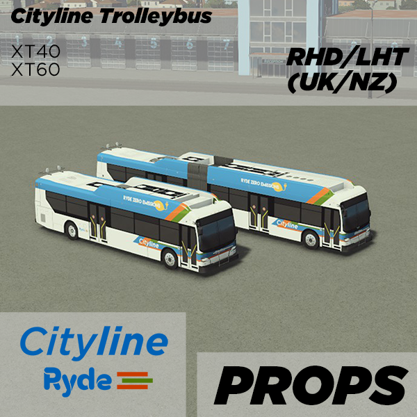 Ryde: Cityline - XT40 + XT60 - Props [LHD/RHT]