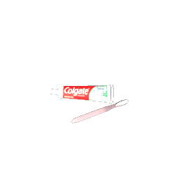 Toothbrush and Toothpaste- Pink