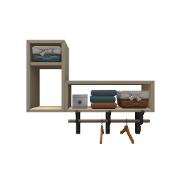 Laundry Shelf- Beige