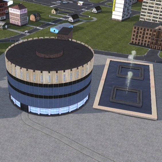 Decorative pools