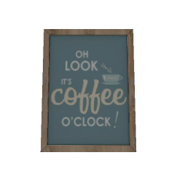 Kitchen Art- Coffee O'Clock