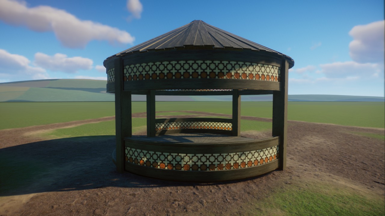 Gazebo Sun Shade