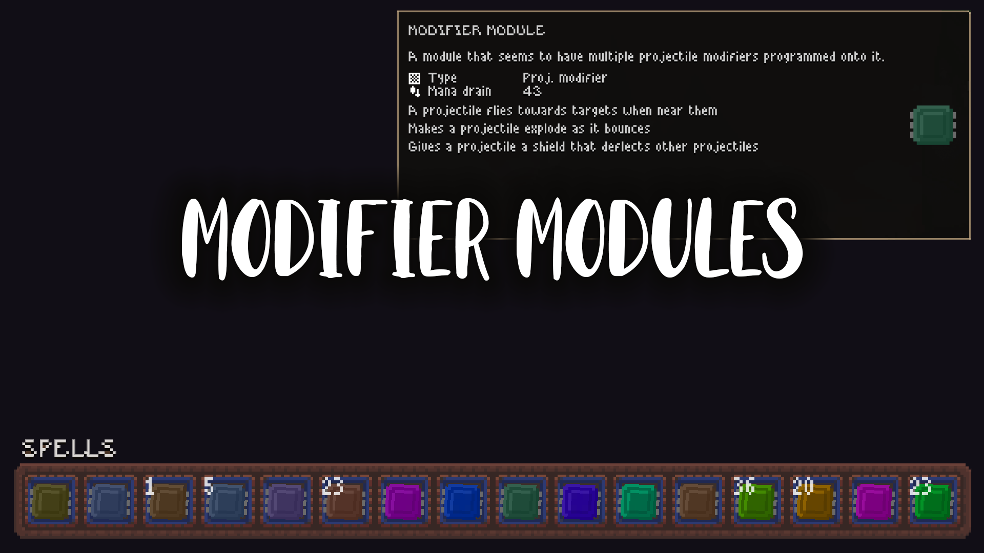 Modifier Modules