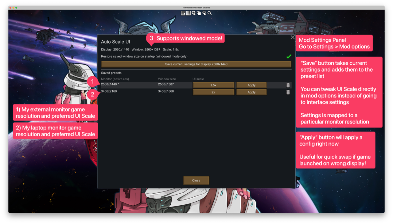 Auto Scale UI