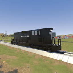 Norfolk & Western High Hood EMD SD40-2 Locomotive (Variant 2)