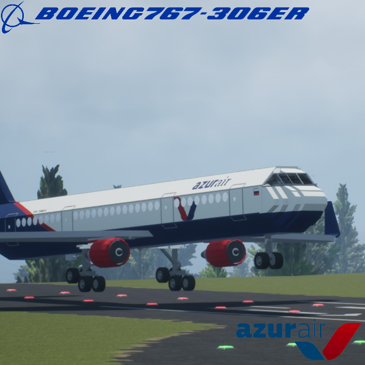 Softbody AIR LINER Boeing 767-306ER Azur Air