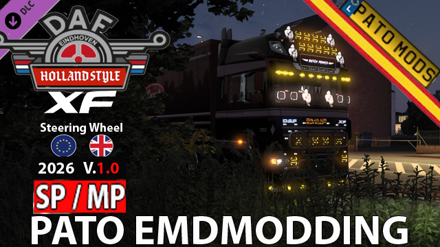 dlc Pato - Daf XF 105 Dutch Style (SP/MP)
