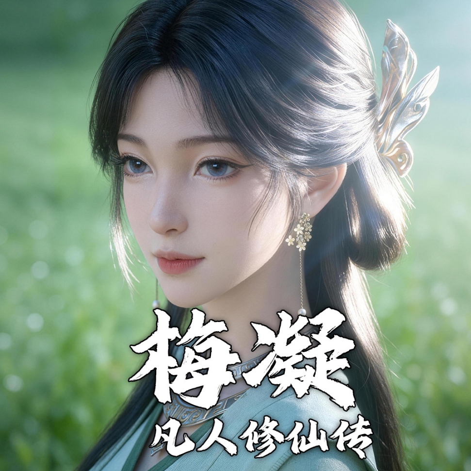 梅凝4K横版循环动态壁纸-落雨无声-凡人修仙传 preview