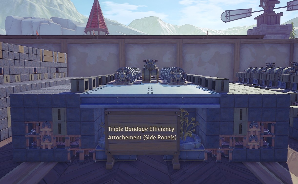Triple Bandage Efficiency (Side Panels) (Attachement)
