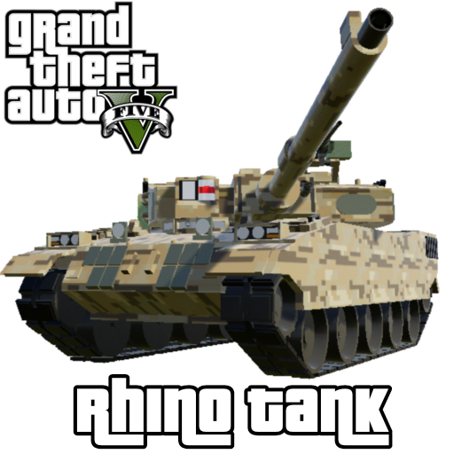 RHINO TANK GTAV (Desert Camo)  
