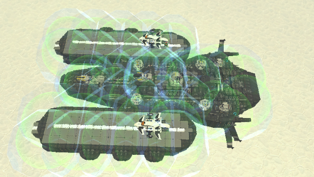 Giant Aircraft Battleship Muspelheim