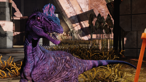 Shrine Cryolophosaurus