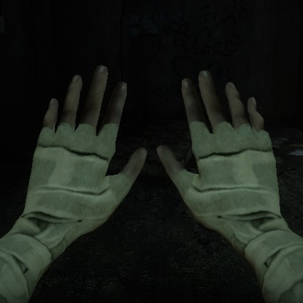 Bandaged FPS Hands