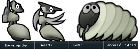 Nerfed Lancers and Scythers mod preview for RimWorld