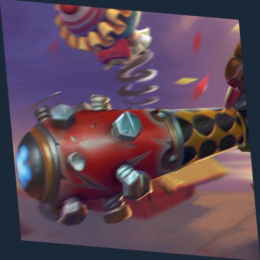 Clown of Toy Circus - baseball bat
