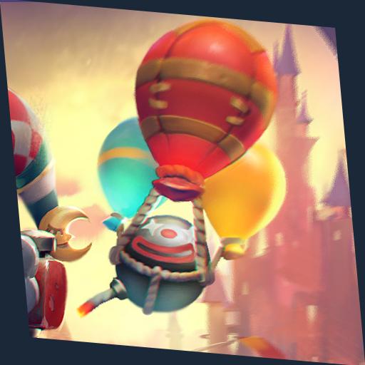 Clown of Toy Circus - balloon bomb