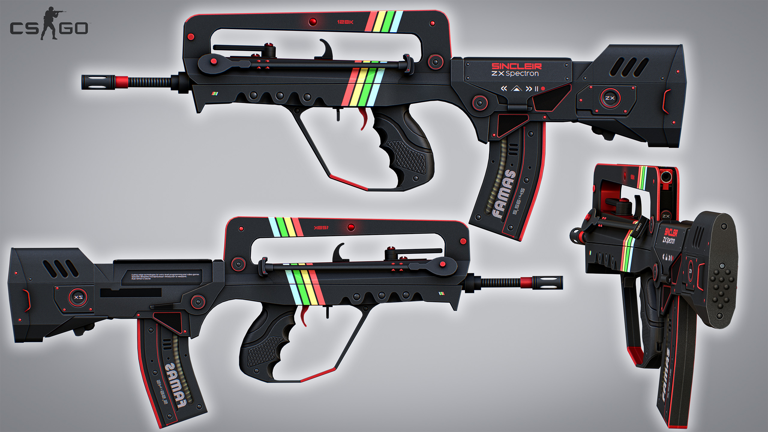 Steam Workshop::FAMAS | ZX Spectron