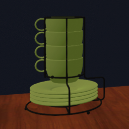 Cups in Holder