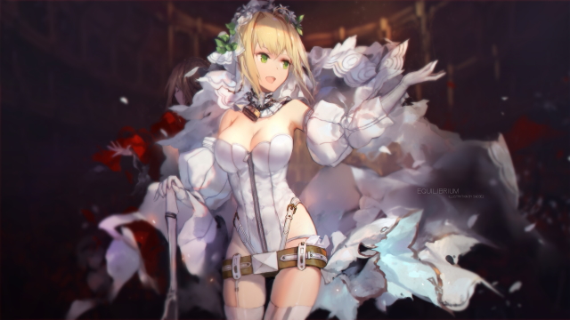 Fate Saber Bride Trailer - box