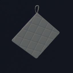 White Potholder