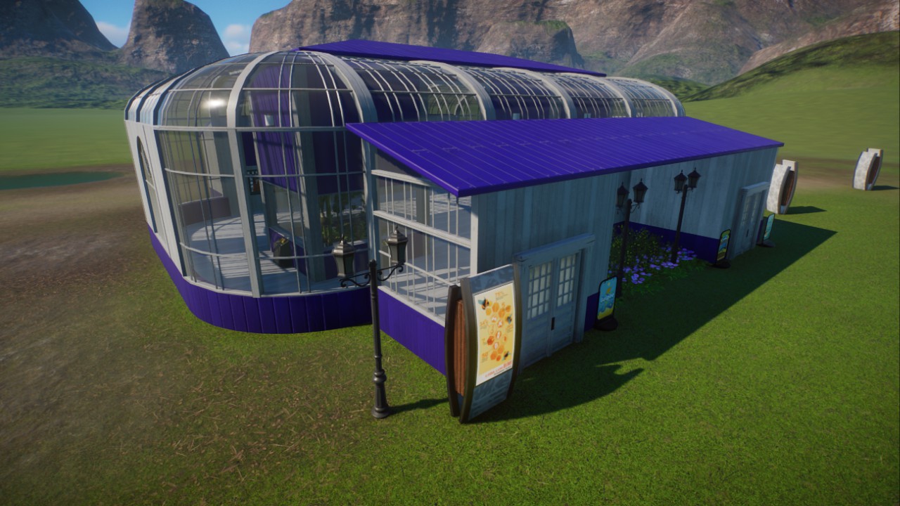 Food Court and Exhibit Building