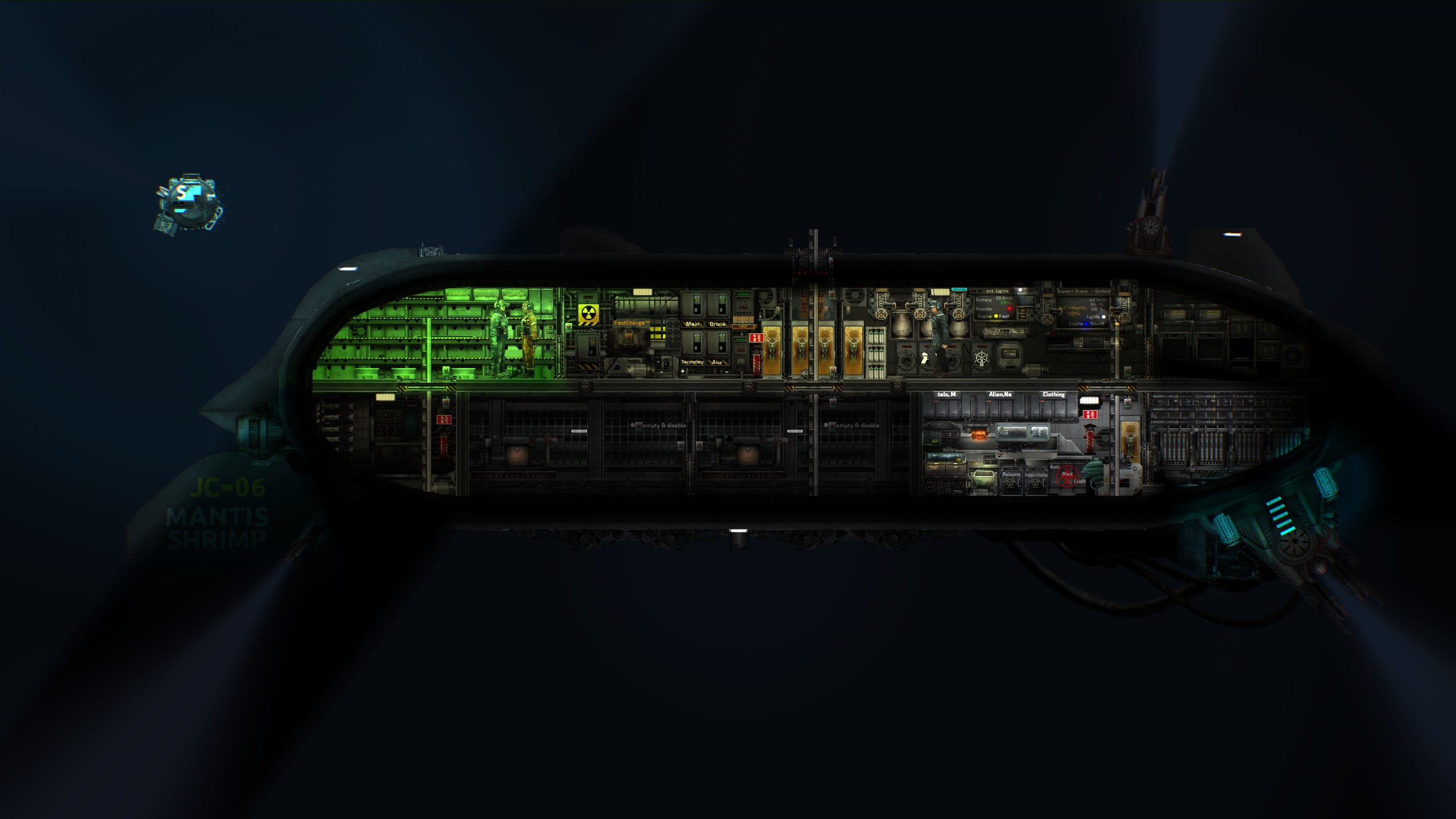 JC-06 Mantis Shrimp – Barotrauma Mod