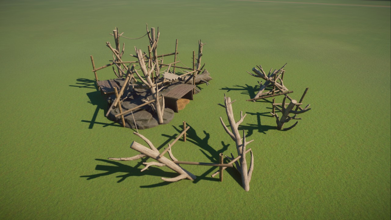 Chimpanzee Climbing Frame 2