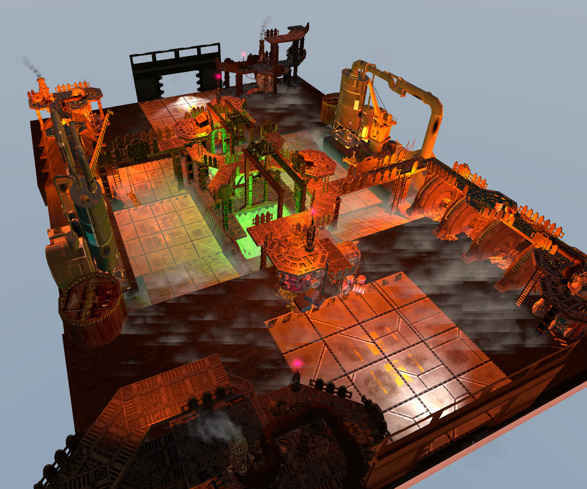Generator Room - Strike Force -  FTC 40k Map Base 9th - v2.34