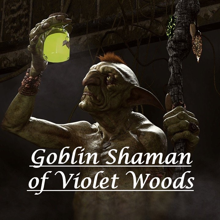 Goblin Shaman of Violet Woods