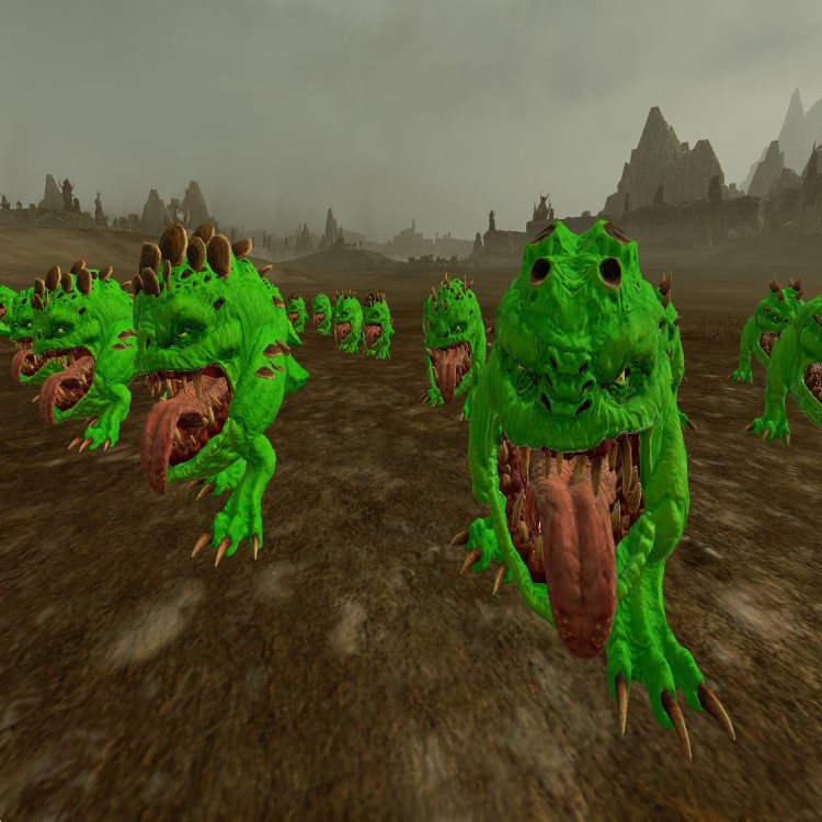 Bright Green Squigs
