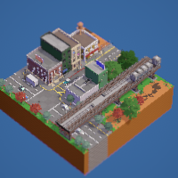 Downtown - Mini Dioramas