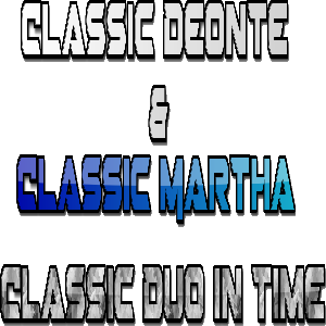 Classic Duo over Hat Kid And Bow Kid