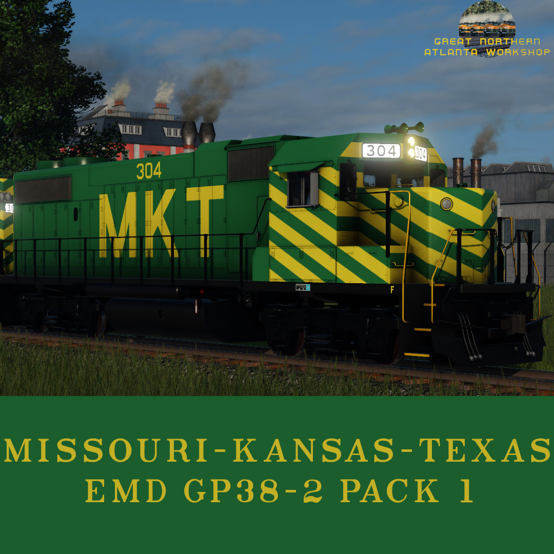 Missouri-Kansas-Texas EMD GP38-2 Pack 1