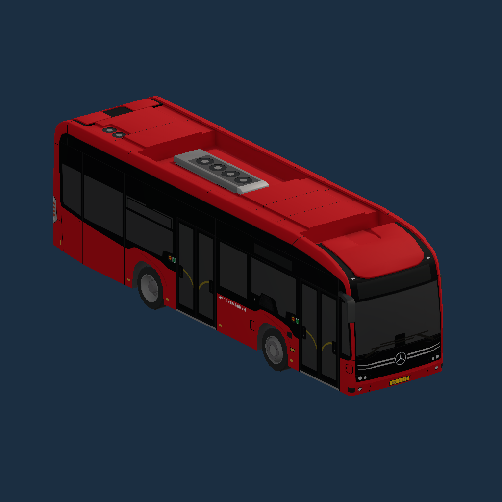WHITE HORSE BUS (BRT Double Door)(eCitaro K by der_Nik_)