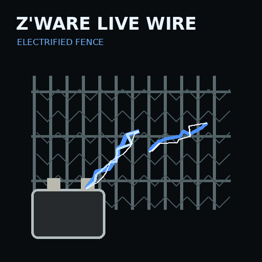 Z'Ware Live Wire: Electrified Fence [B42]