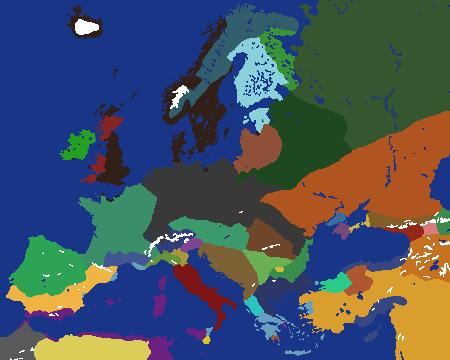 Europe 264 BC