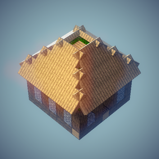 Baba Yaga Minecraft House