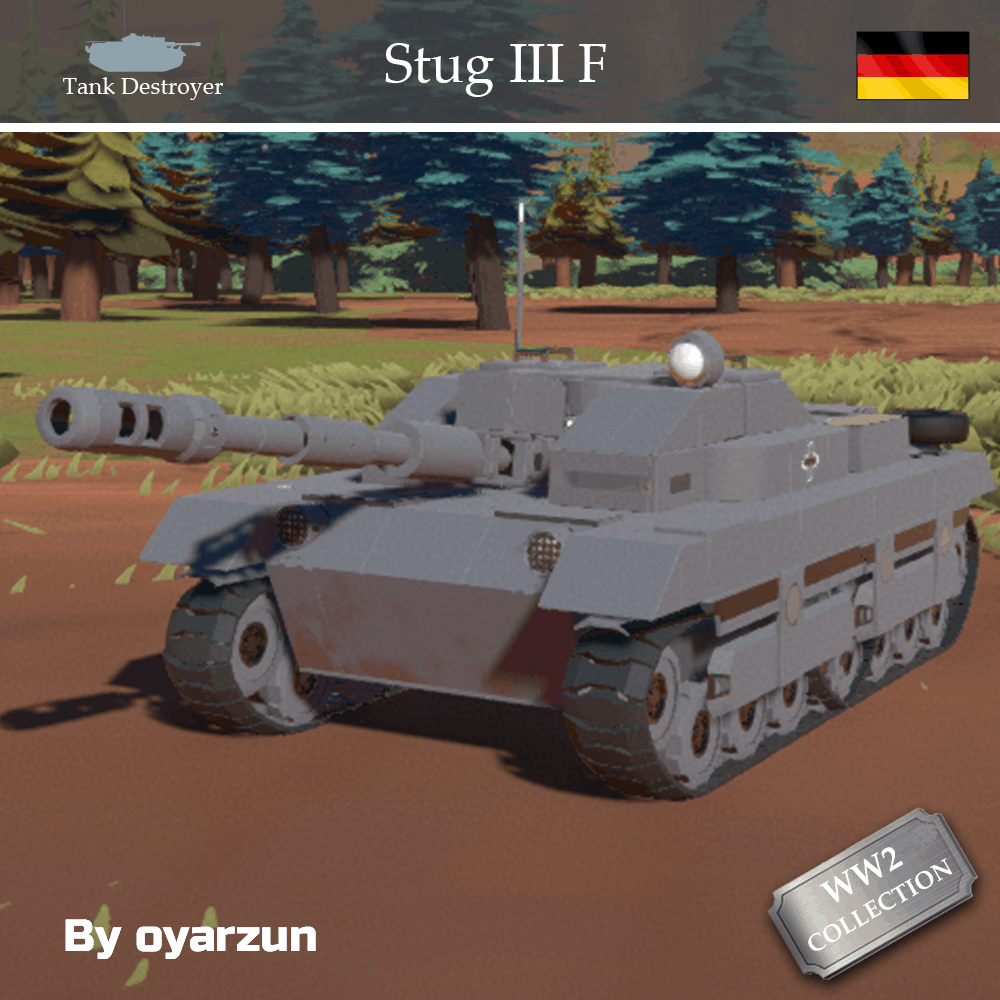 Stug III F Tank Destroyer