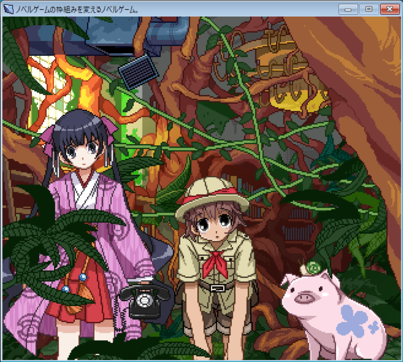 Steam Community :: Out of Frame / ノベルゲームの枠組みを変える