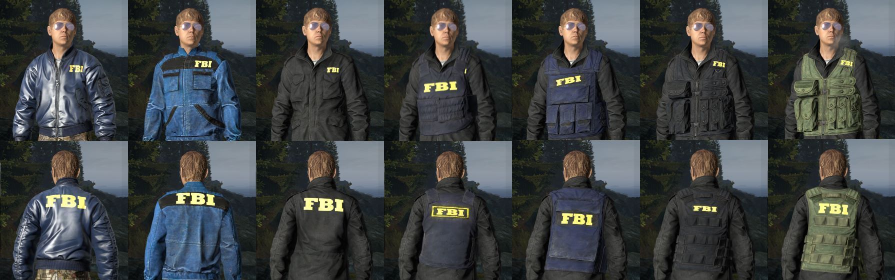 ItsATreeeClothing - FBI, CIA, ATF Jackets and Vests