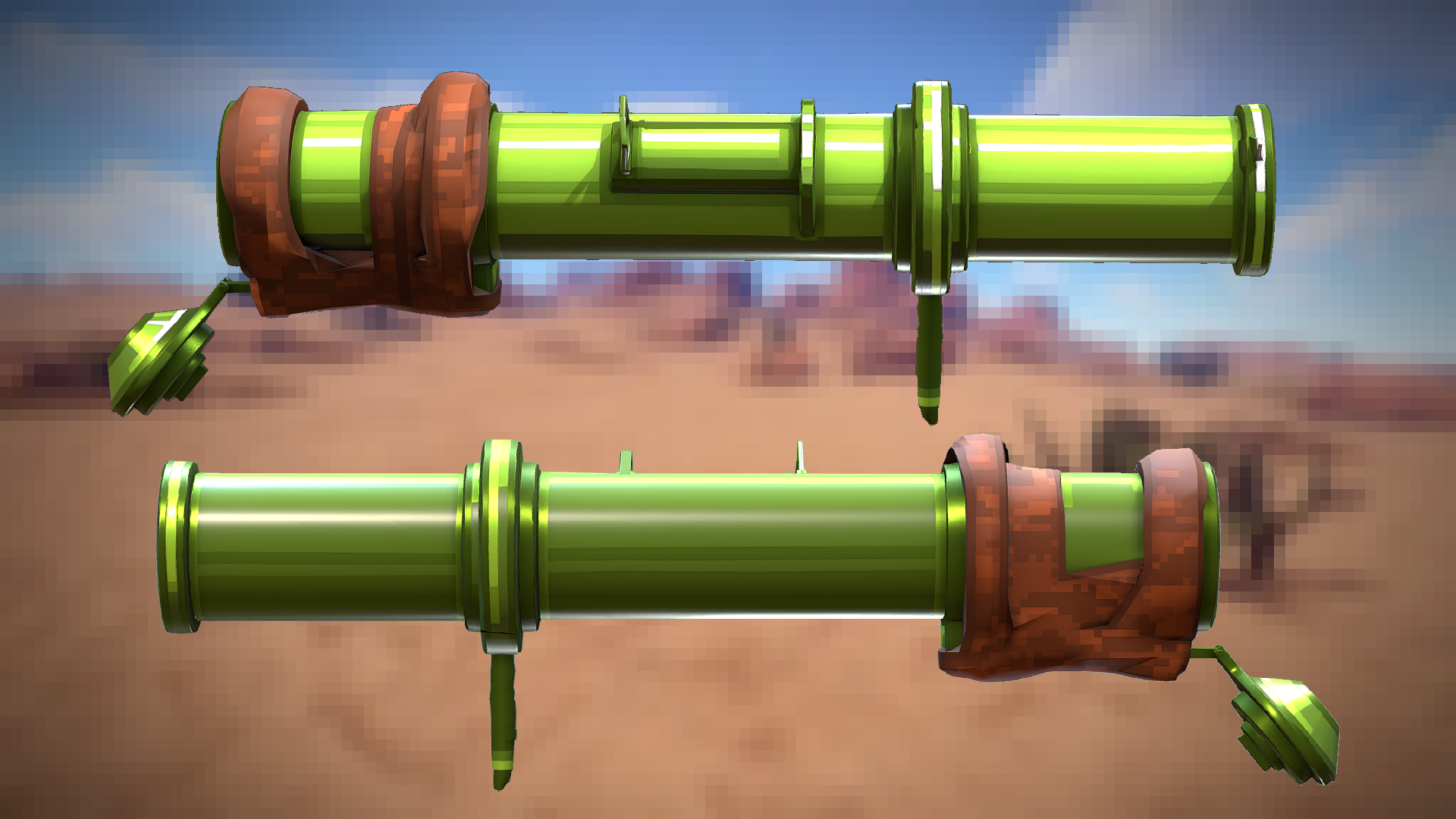 Pixel Rocket Launcher