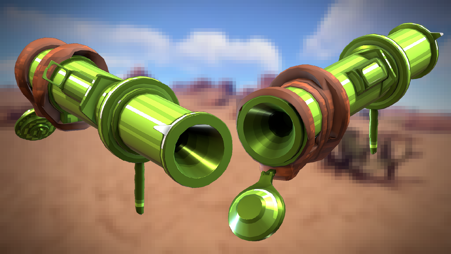 Pixel Rocket Launcher
