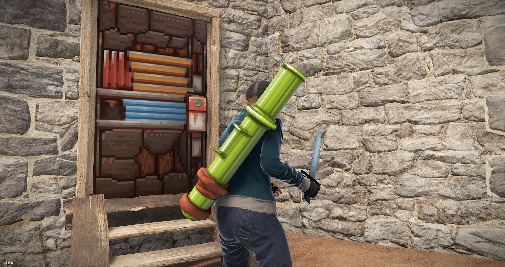 Pixel Rocket Launcher