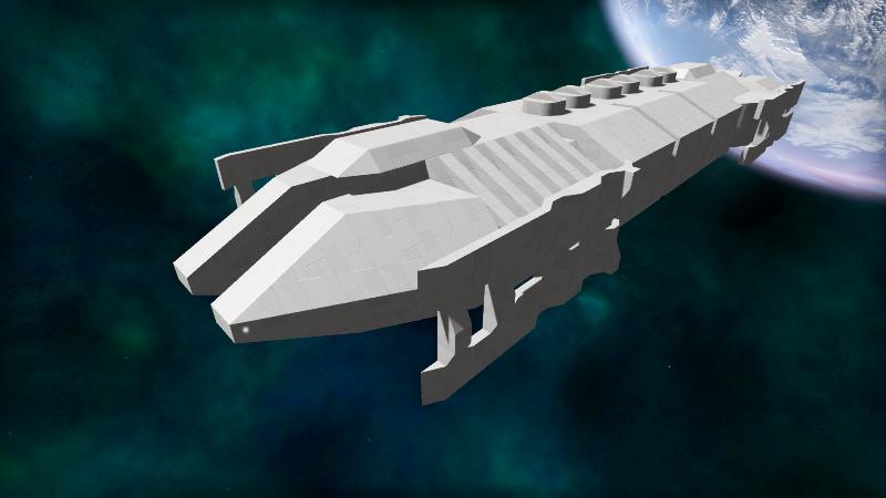 Hulk Mining Barge Shell