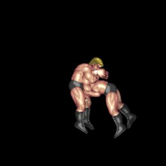 Sitout Double Arm Facebuster