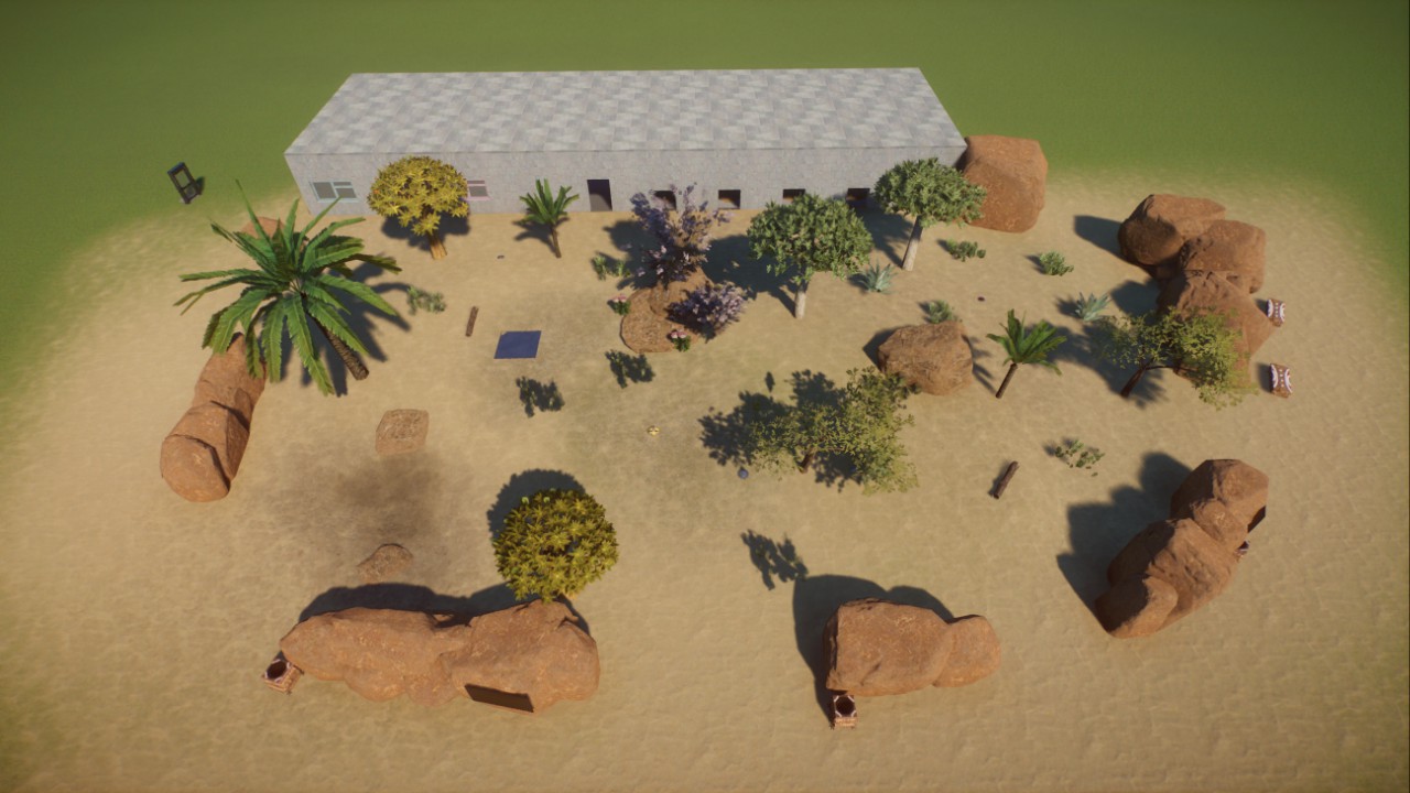 Fennec fox enclosure preview