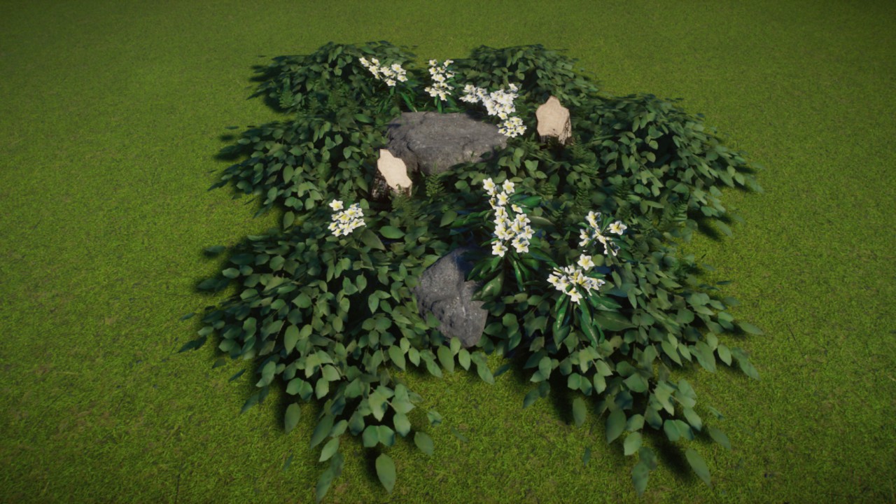 Simple Grass Coverage 03 - Taiga / Boreal / Grassland / Temperate