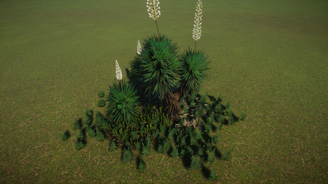 Simple Grass Coverage 09 - Desert / Jungle