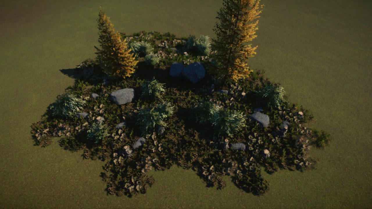Large Grass Coverage 02 - Taiga / Boreal / Temperate
