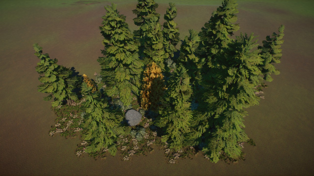 Large Forest Coverage 01 - Taiga / Boreal / Temperate